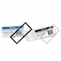 Dynaflux Plastic Magnifying Lens, Size: 2in. x 4-1/4in., Magnification: 2.25, 6PK UVMAG225PM